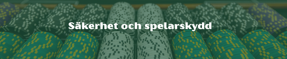 Säkerhet och spelarskydd